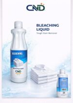 CND Bleaching Liquid – Powerful Whitening & Disinfection Solution 600ml - Image 2